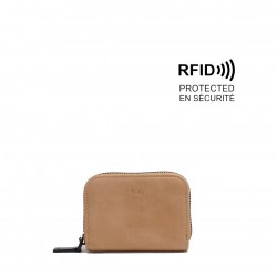 Iva Card Case - Light Camel 